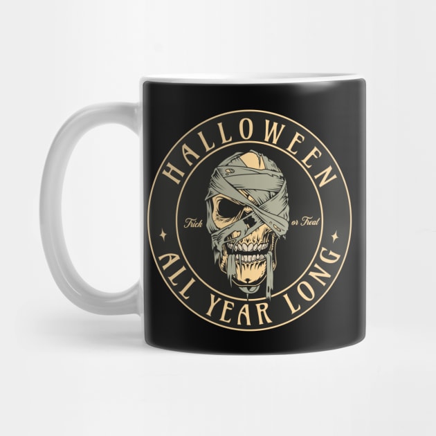 Halloween all year long - Spooky Skull by valentinahramov